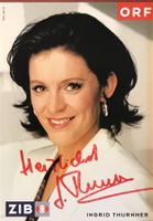 Ingrid Thurnher Autogramm signiert Foto 10x15cm