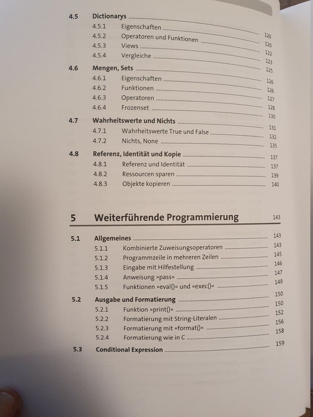 Livres: Einstieg in Python - 5. Auflage - Thoas Thies - Rheinwerk - – D'occasion à Zürich par loosebone 5