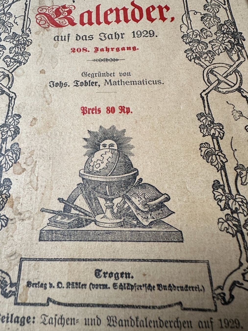 Calendari: Appenzeller Kalender – Usato da Laupen ZH venduto da Mcafi02 4