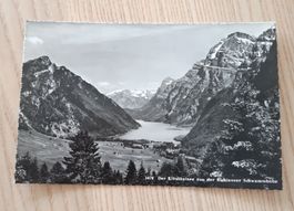 Klöntalersee Postkarte  Richisauer Schwammhöhe, Glarus