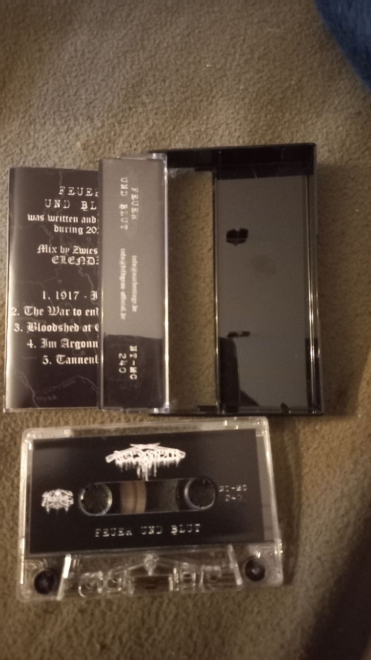 Musicassette: Feldgrau -Feuer...Tape Kassette Black Metal – Usato da Olten venduto da Donatello1984 2