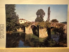 AK von Pont Romain sur la Nivelle