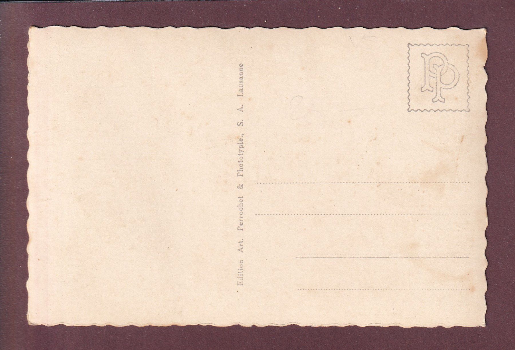 Cartes postales: VAL D'ILLIEZ - Café communal – D'occasion à Pully par nicecards 1