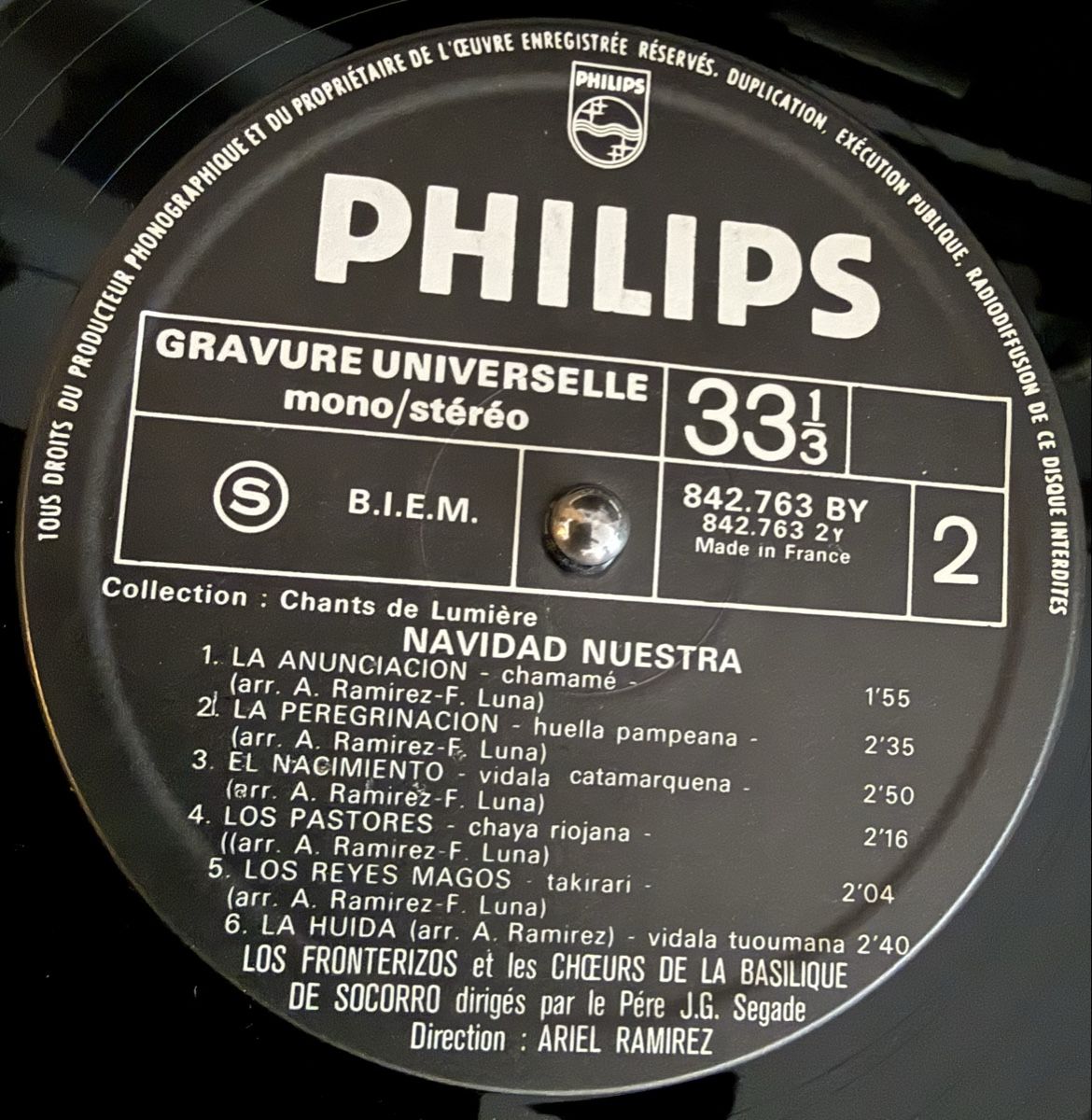 Dischi in vinile: Misa Criolla Schallplatte Argentine – Usato da Goldach venduto da Donpancho 4