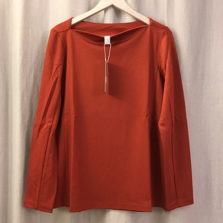 kleinbasel Jersey Shirt Melody mit Bateau, marsala Gr 38 neu