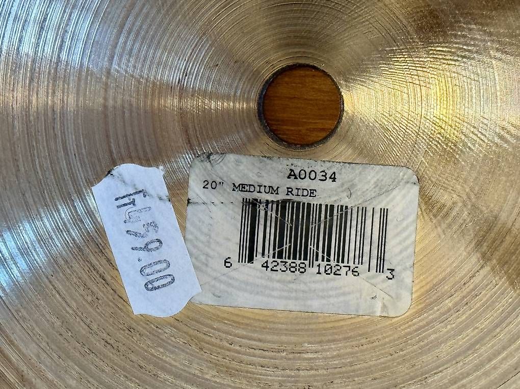 Zildjian Strumenti musicali: Zildjian A 20er Ride – Usato da Balgach venduto da Psalty 3