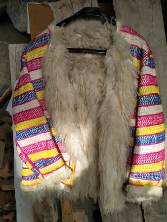 Veste du mouvement hippie 1970