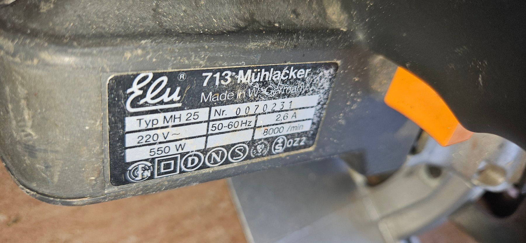 Elu Tutte le macchine: schattenfugen fräse – Usato da ZIHLSCHLACHT venduto da Raja9 3