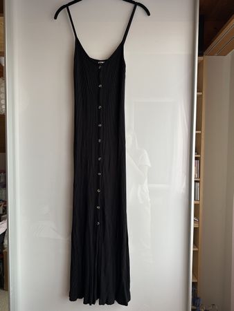 H&M Divided Sommer Kleid schwarz Grösse XS