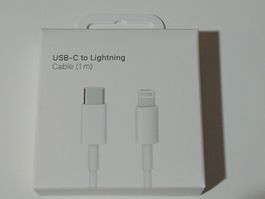 Câble USB-C vers Lightning (1m) - NEUF & Scellé!