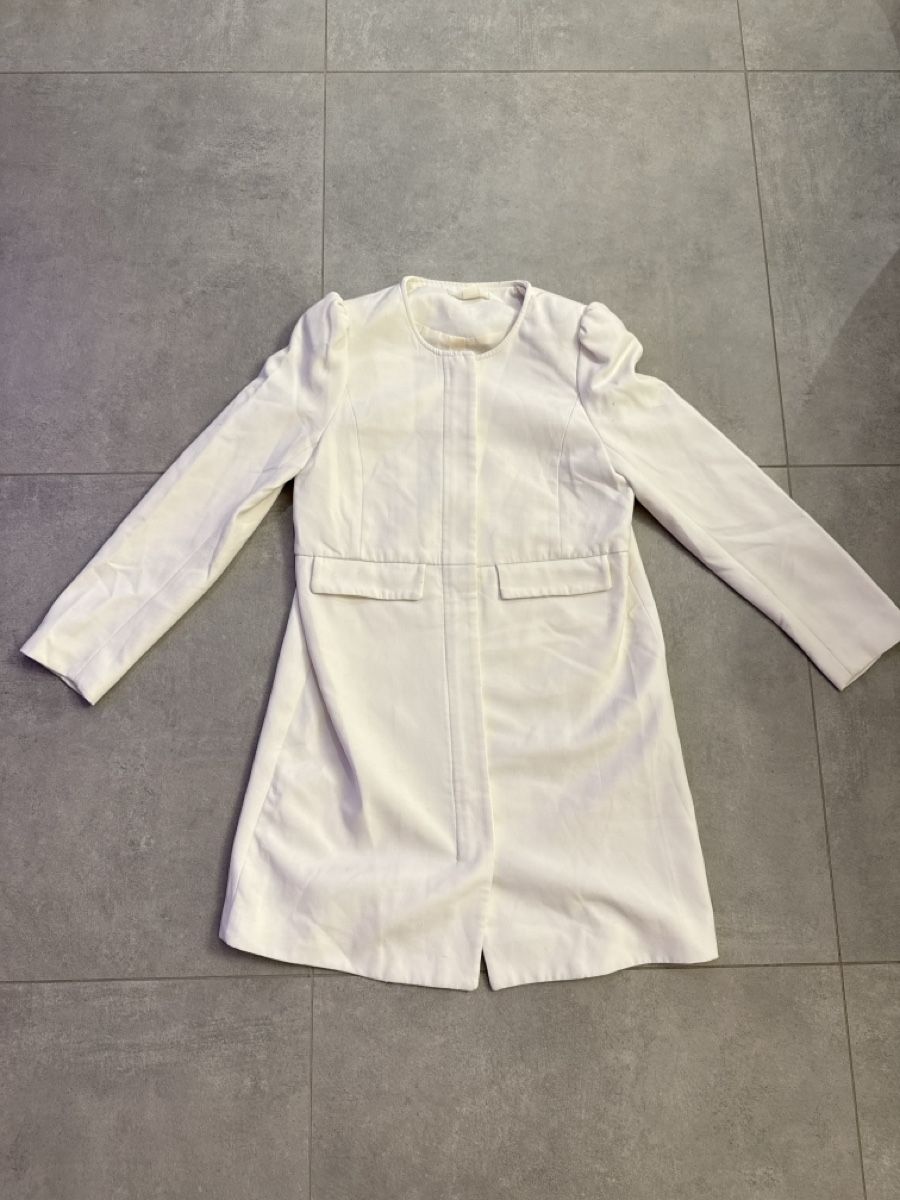 H&M Cappotti: H&M Mantel Weiss, Gr. 38 – Usato da Elsau venduto da shoppa