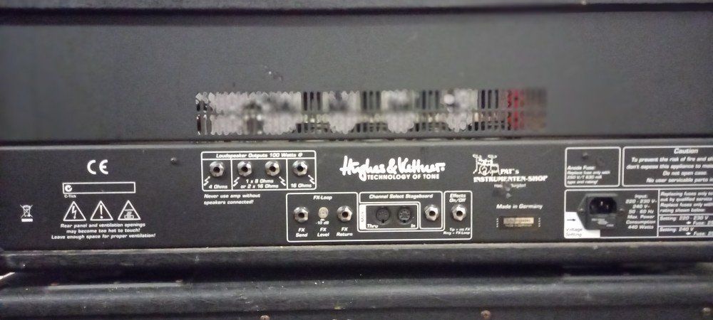 Hughes & Kettner Verstärker: Hughes + Kettner Switchblade Full Stack Amp – Gebraucht aus Rüedisbach von inf_5hcl 2
