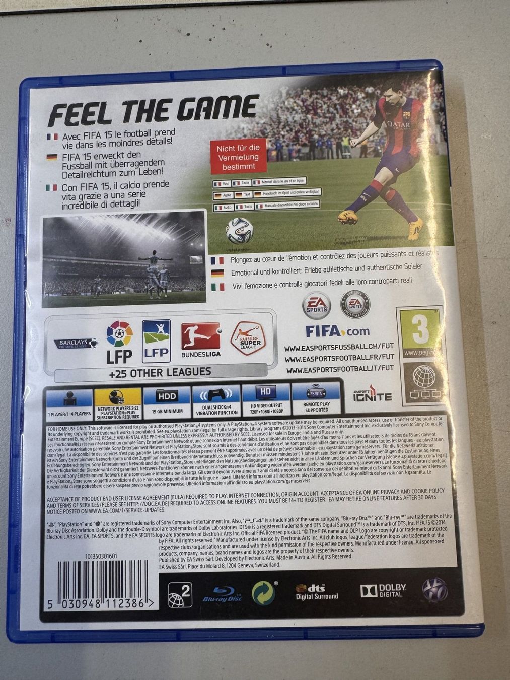 Sony Giochi: PS4 Spiel FIFA 15 – Usato da Roggliswil venduto da wipix 1