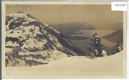 Rigi-Kulm u. Zugersee von der Scheidegg aus - im Winter