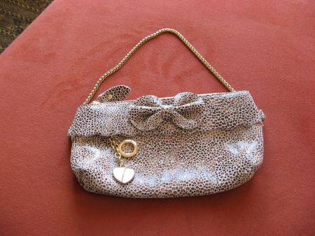 kleine Leder Tasche neu