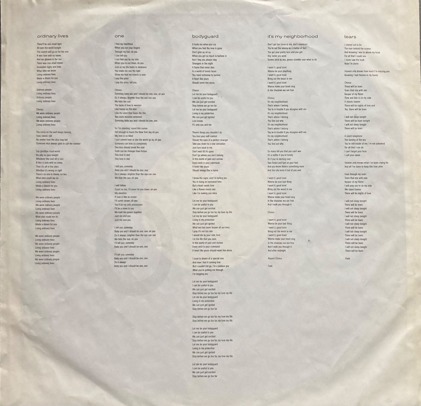 Schallplatten: BEE GEES - ONE – Gebraucht aus Poliez-Pittet von Newtown-Records 2