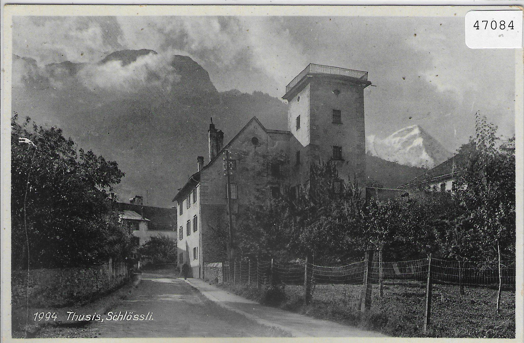 Cartoline postali: Thusis - Schlössli – Usato da Ettingen venduto da Kartenplanet