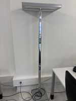 Stehleuchte Chrom Metall Licht 2x Röhren neuwertig