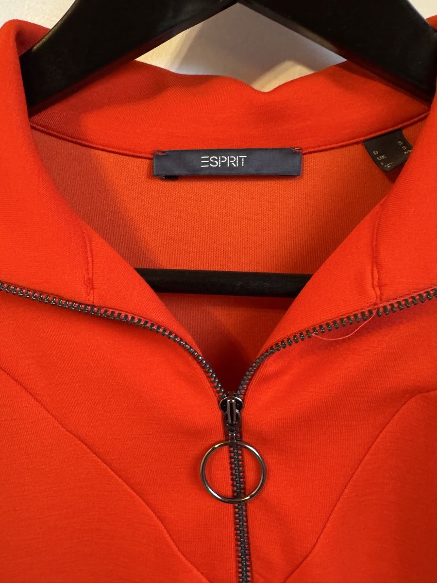 Esprit Kleider: Robe orange col montant zippé taille M – Neu (gemäss Beschreibung) aus Blonay von Celuna 1
