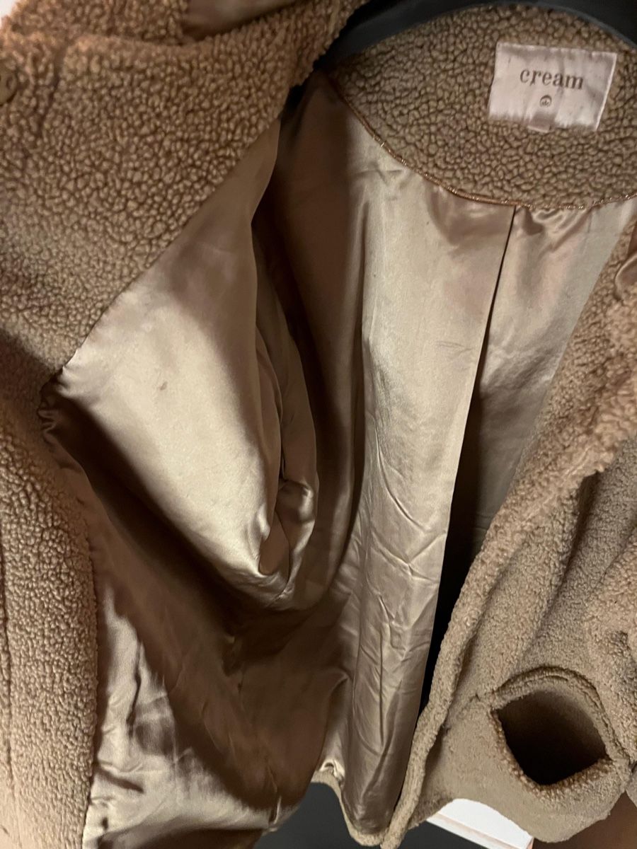 Giacche: Cream Teddyfell Jacke – Nuovo (secondo la descrizione) da Schlieren venduto da James1010 3