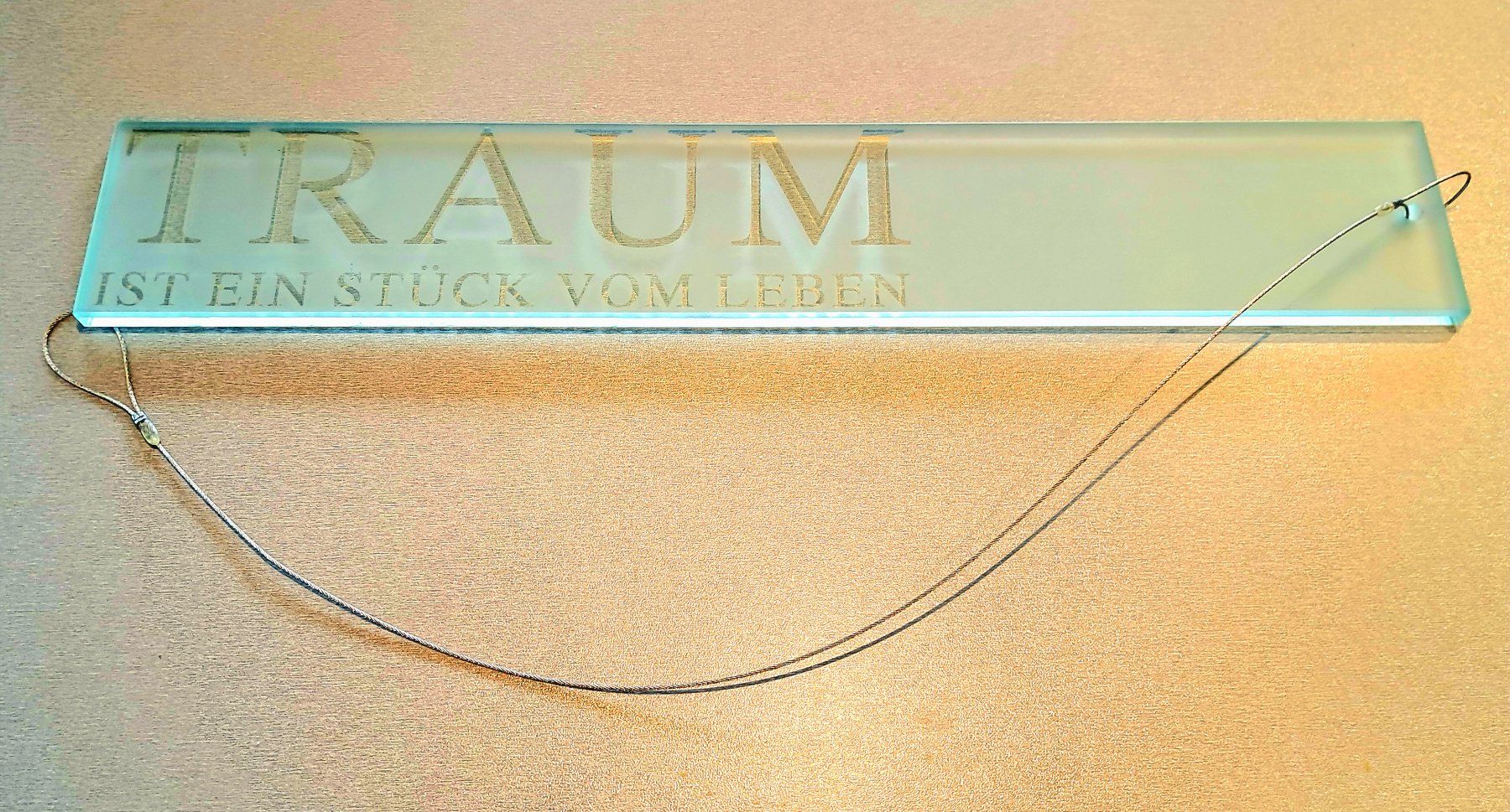 Maisons du monde Tutte le decorazioni: Reaeder Fensterbild "Traum ist ein Stück vom Leben" – Nuovo (secondo la descrizione) da Egnach venduto da ASTROFRITZ