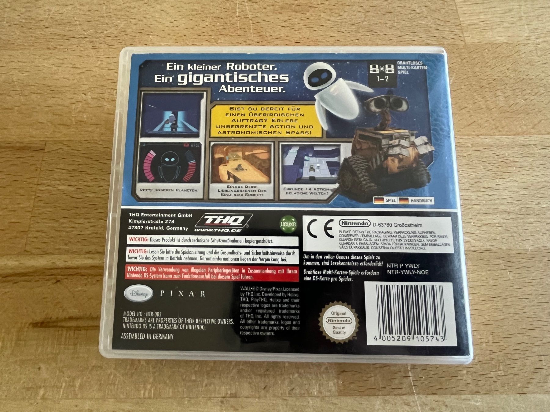 Nintendo Giochi: Wall-E Nintendo DS Spiel – Usato da Thalwil venduto da ranx 3