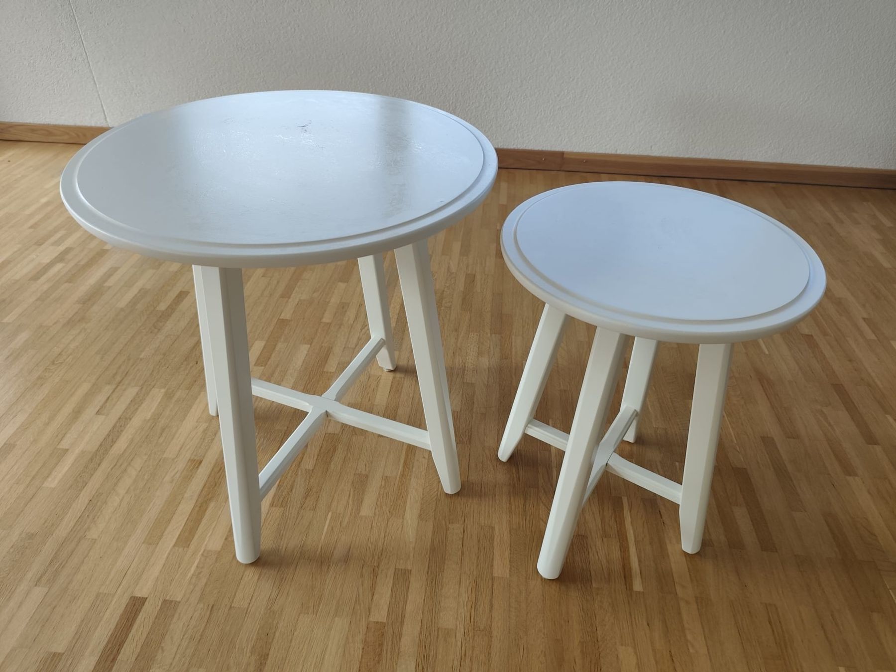 Tavoli: IKEA Satztische 2 St, weiß – Usato da Stäfa venduto da bluumartini 2