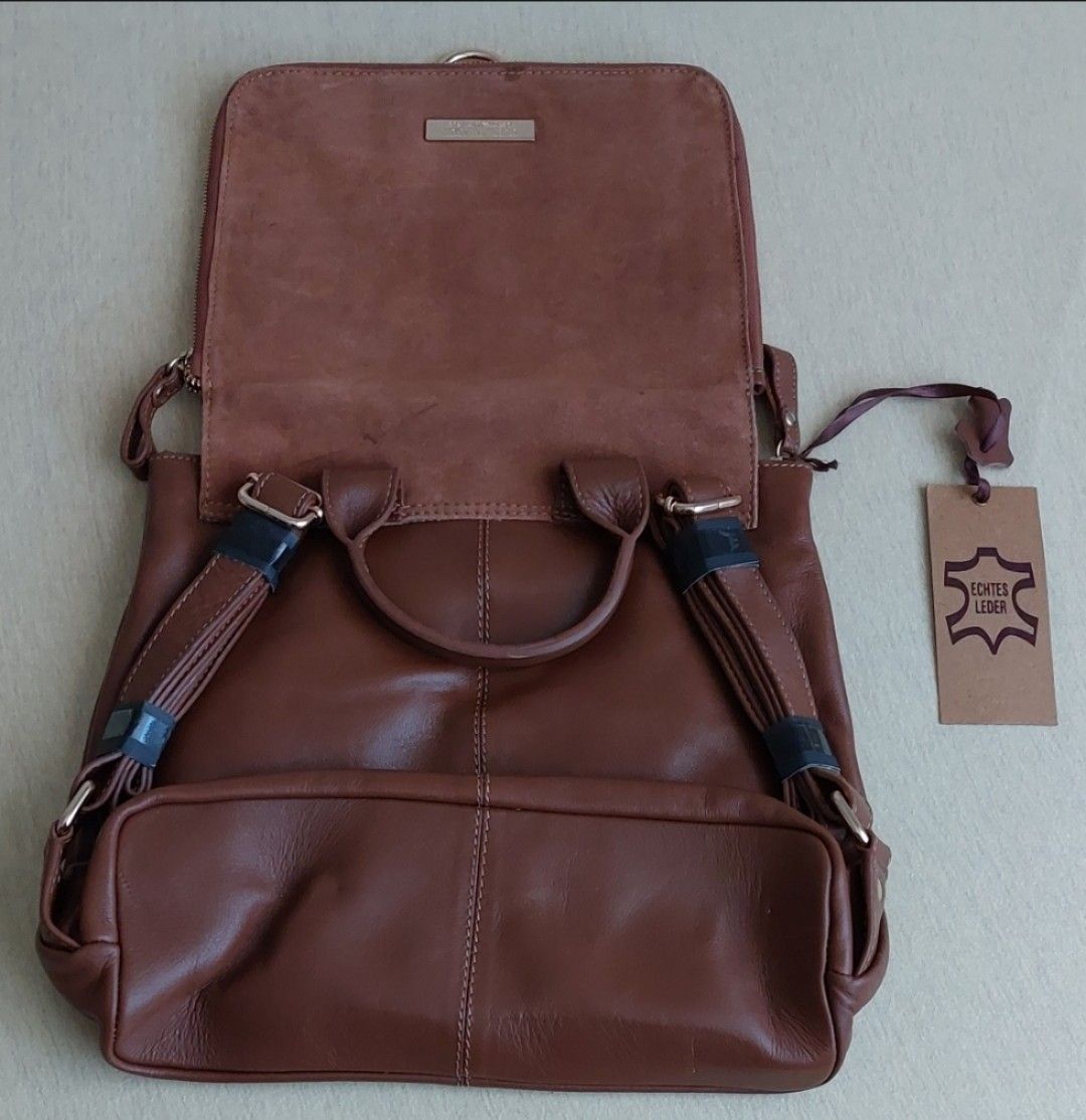 Taschen für Damen: Leder Rucksack – Neu und originalverpackt aus Wislikofen von Ana.Gomes 2