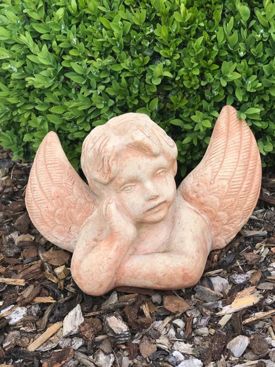 Terracotta Engel Gartendeko Kaufen auf Ricardo