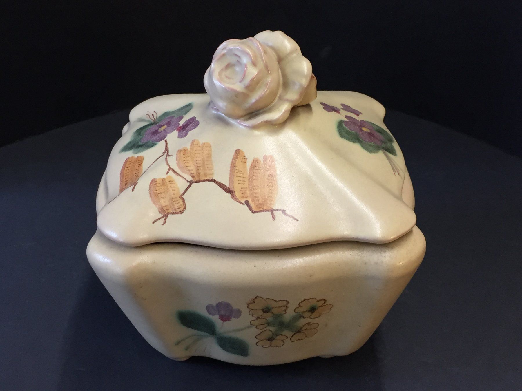 Schalen: Art-Deco Deckel Dose – Gebraucht aus Schaffhausen von vintageville 1