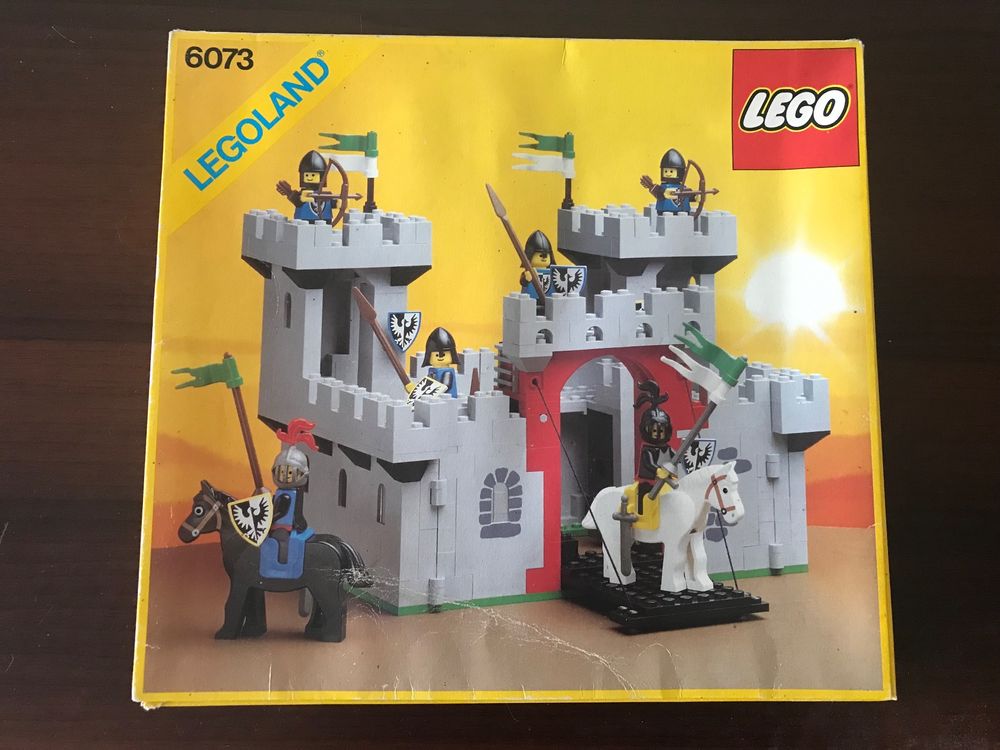 Lego legoland 6073 Knight's Castle Black Falcons (Gebraucht) in Châtel ...