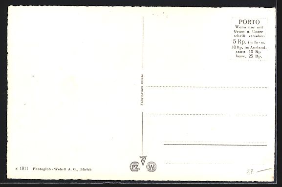 Cartoline postali: AK Interlaken, Hotel Belvédére – Usato da Berlin venduto da bartko-reher 1