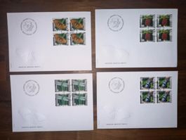 Set 2002 FDC Ersttagsumschlag