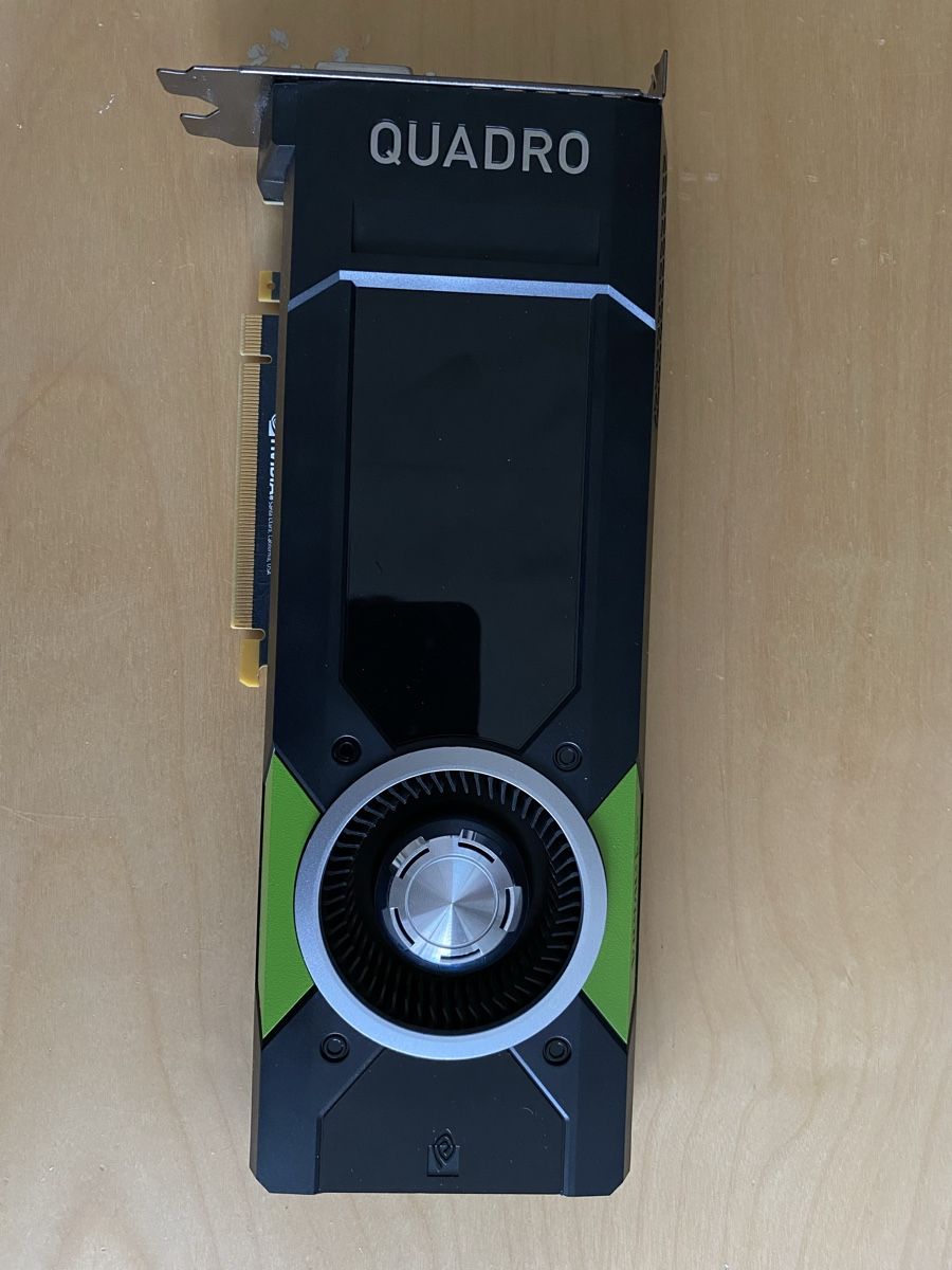Nvidia Schede grafiche: NVIDIA Quadro p5000 gpu – Usato da Zürich venduto da pie_8d5s