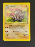 FOSSIL WEEK! 🦴 – Pokémon Georok – Fossil – 1. Edition