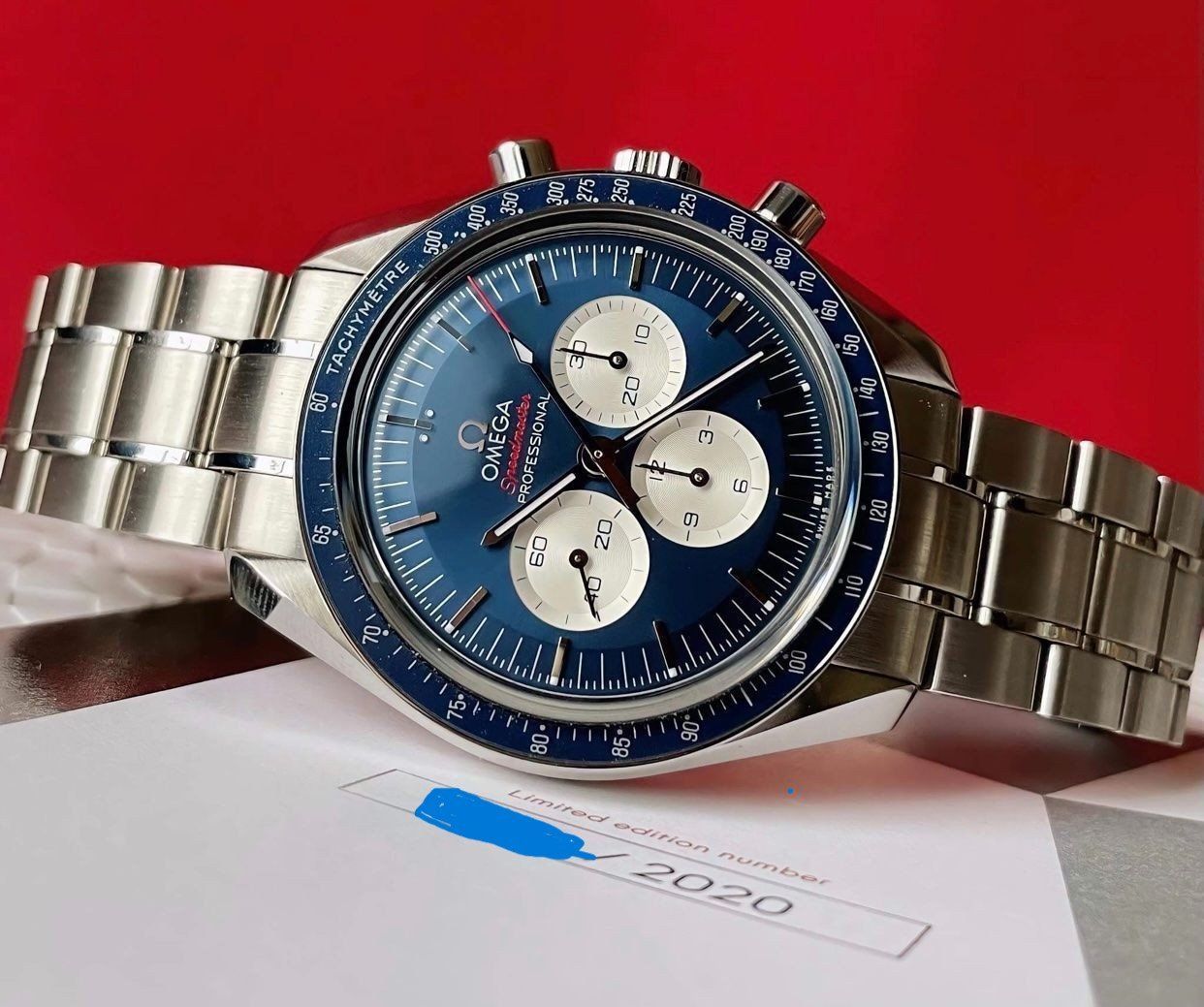 Omega Uhren: Omega Speedmaster Olympic Games Tokyo 2020 Blue – Neu (gemäss Beschreibung) aus Hinterkappelen von BellaCoola11 3