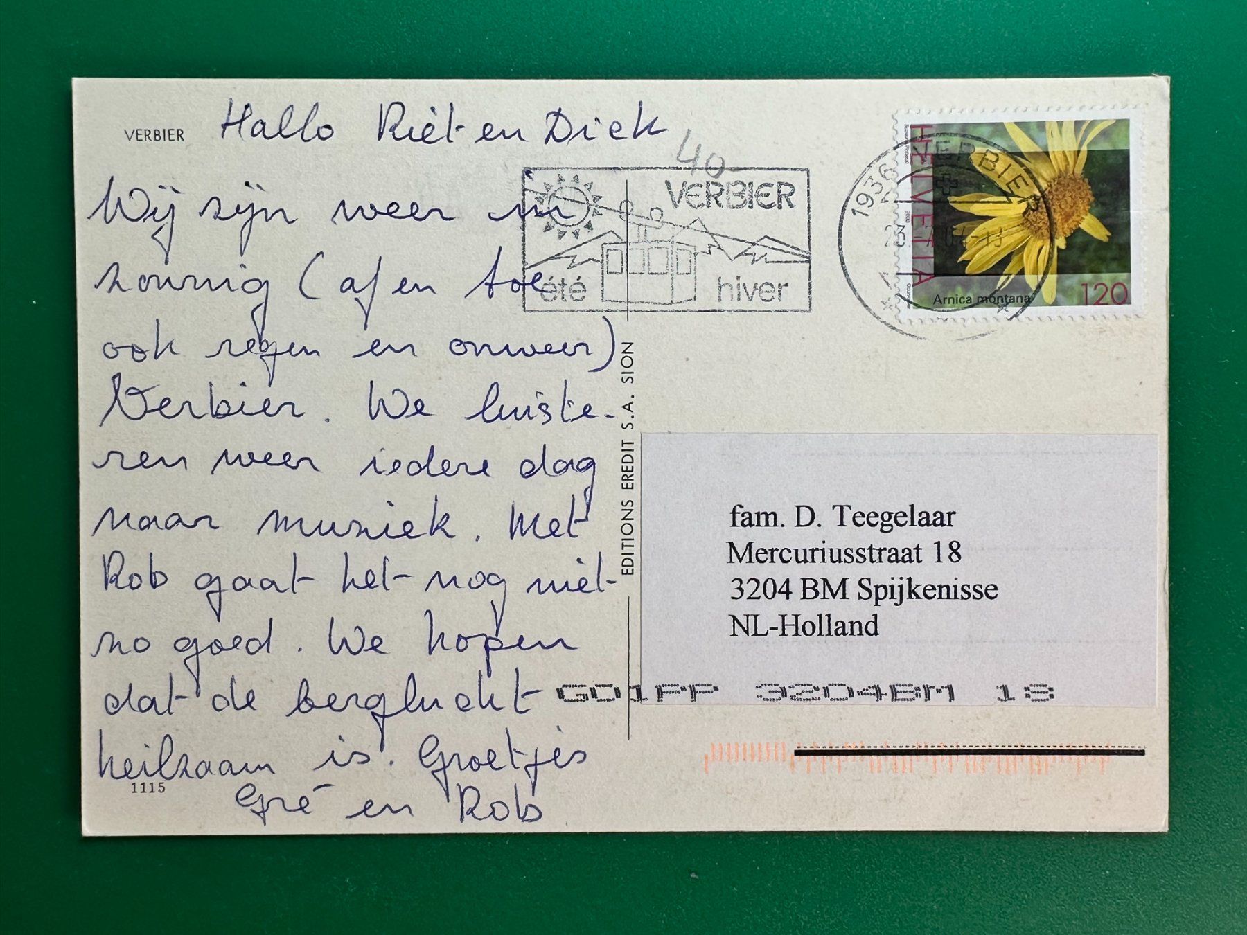 Cartes postales: Verbier - Oldtimer – D'occasion à Steg VS par danwer74 1
