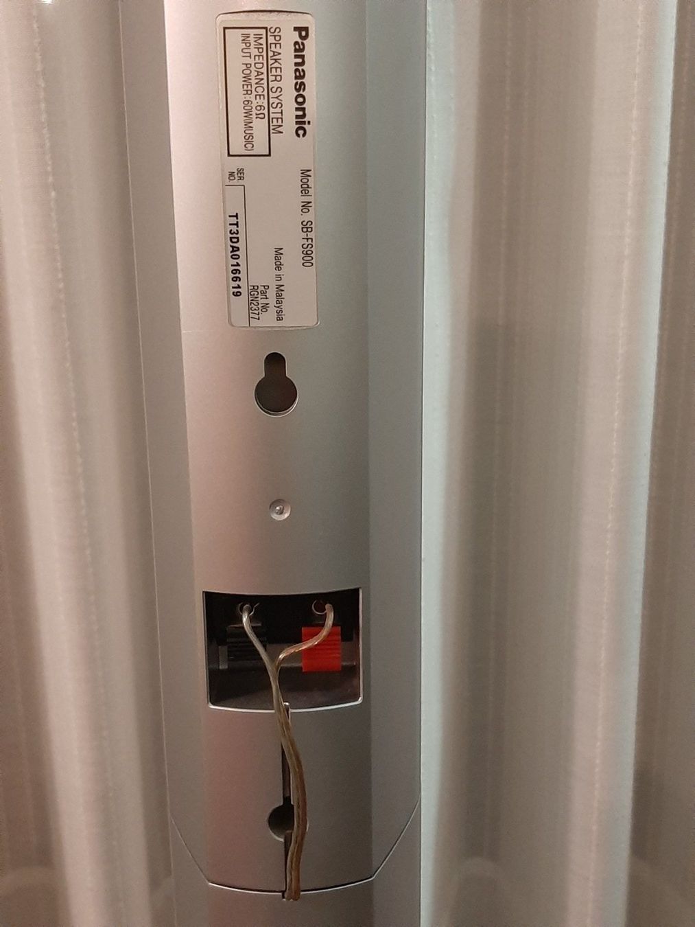Panasonic Lautsprecher: 2 Panasonic SB-FS 900 - Lautsprecher – Gebraucht aus Porza von ulletta1 5