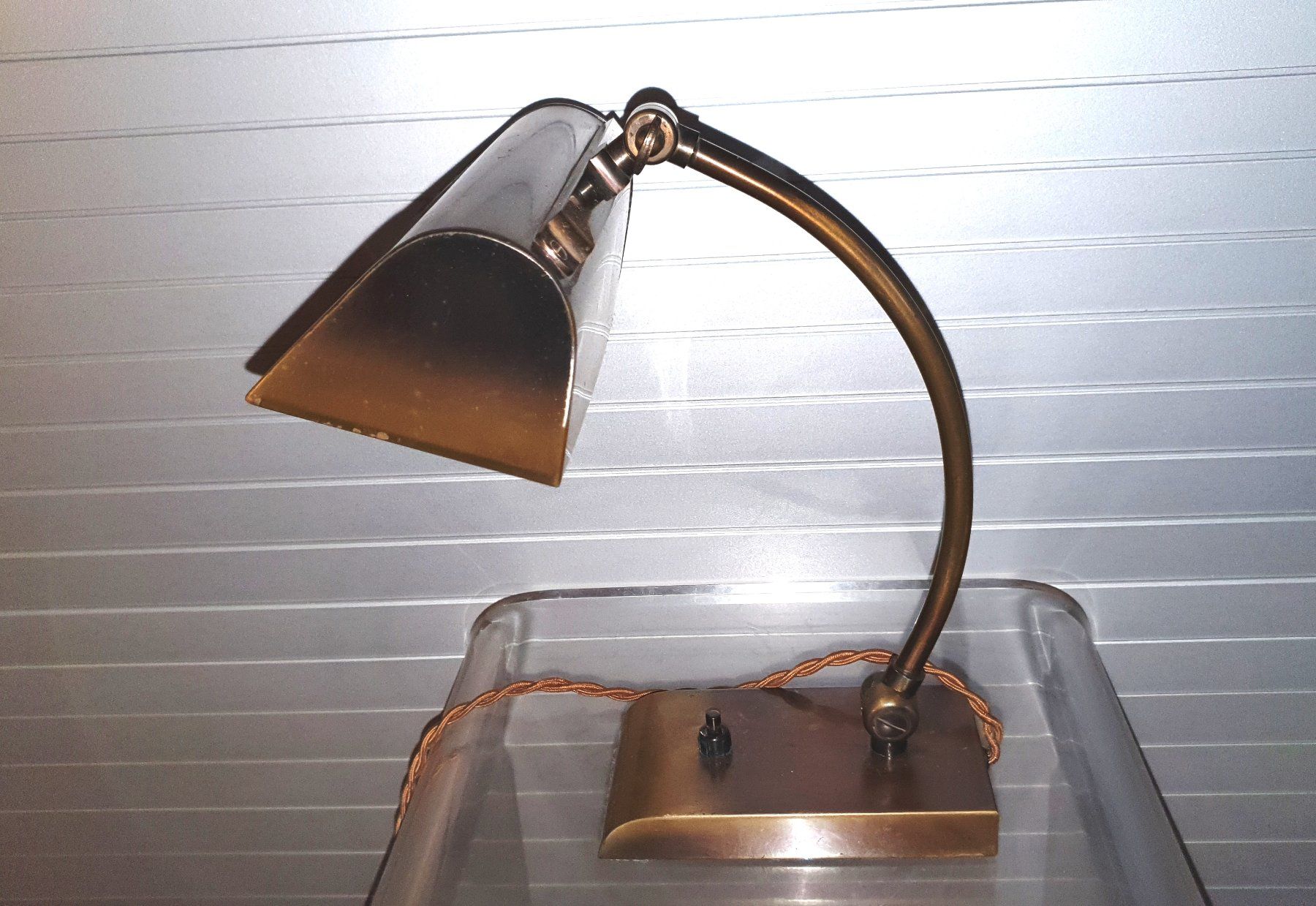 Lampes: LAMPE DE "BANQUIER" ART DECO – D'occasion à Nyon par Ornitorynx 1