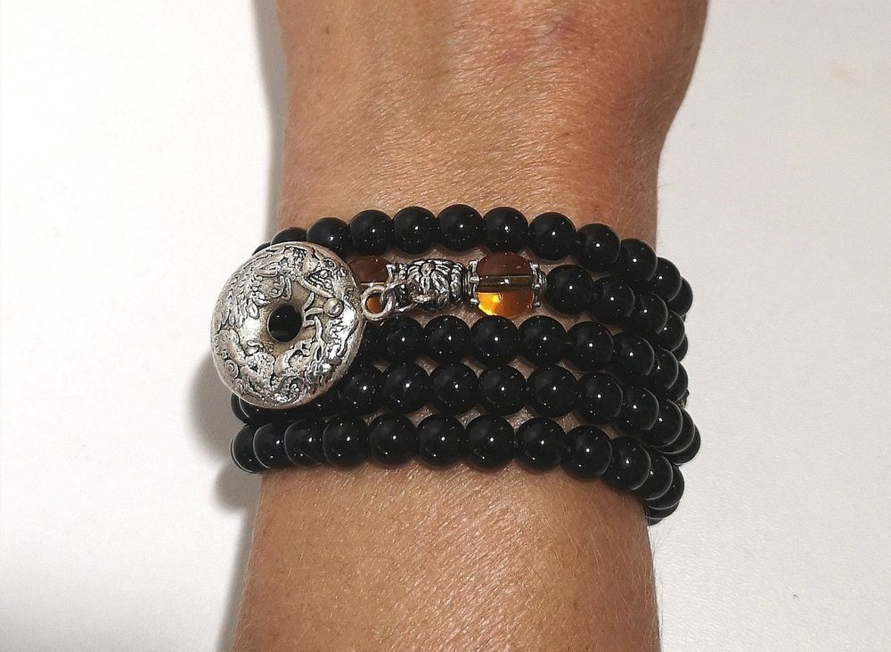 108 Mala Multilayer Buddha Armk. | Kaufen auf Ricardo