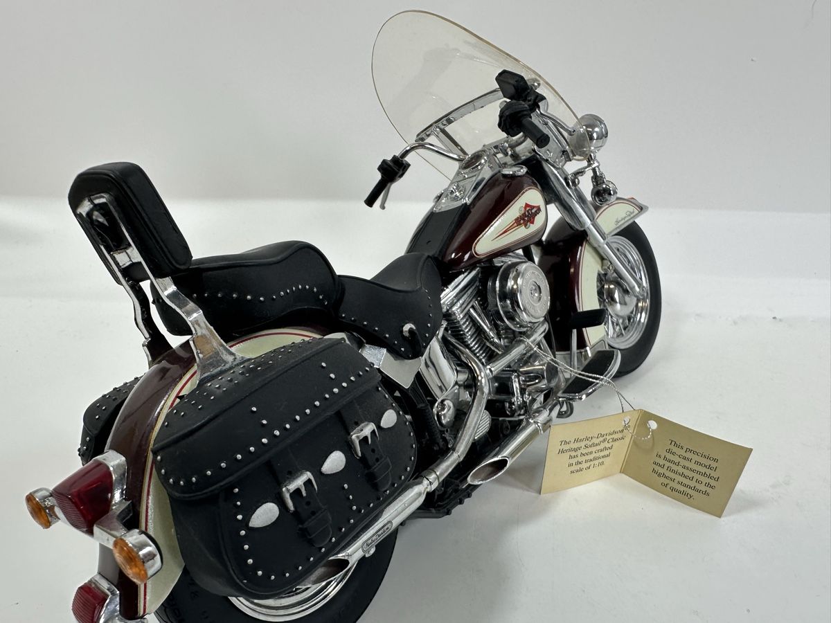 Franklin Mint Kit di modellismo & Modellini statici: Harley Davidson Heritage Softtail 1:10, FRANKLIN MINT – Usato da Zofingen venduto da rf9_x2xt 9
