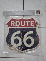 Metallschild Route 66 Retro 30x30 cm gebrauchter Zustand