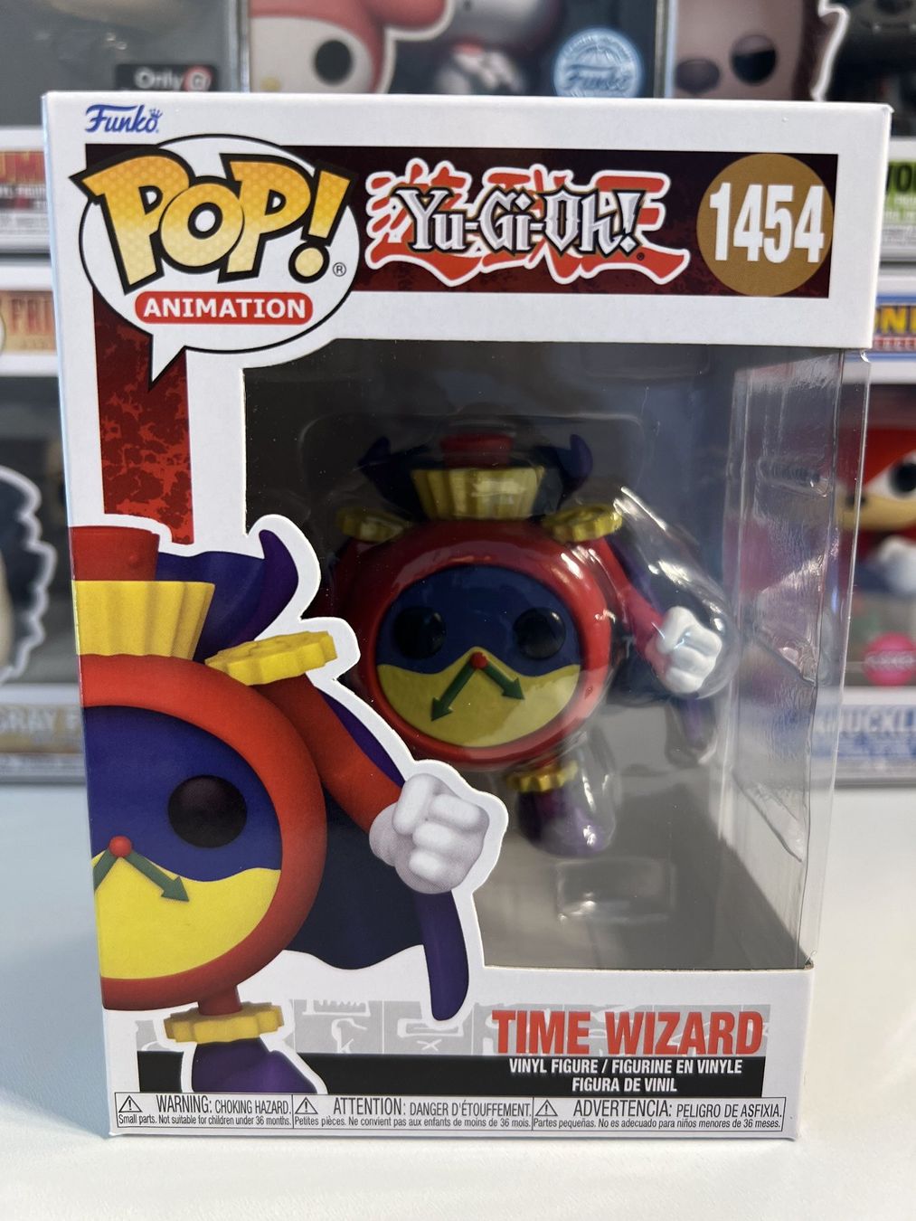 Funko Statuette: Funko POP! Animation Yu-Gi-Oh! Time Wizard – Nuovo e nell'imballaggio originale da Le Mouret venduto da perfectbijou