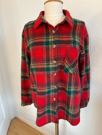 warmes SOPHYLINE Paris Damen Hemd in Gr. S, Rot, NEU