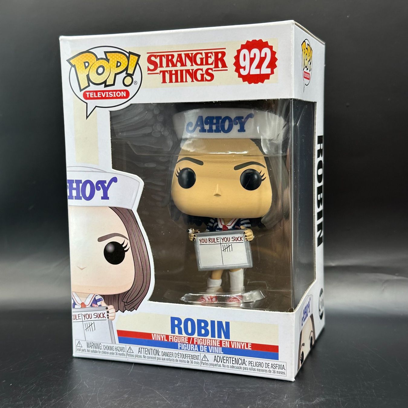 Funko Statuette: Funko Pop! Stranger Things Robin 922 – Usato da Düdingen venduto da Nerdworld