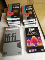 VHS Video Kassetten 10 Stück