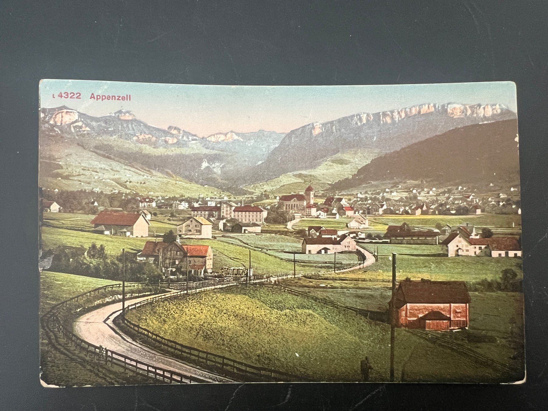 Cartoline postali: AK   1912  Appenzell         (G890) – Usato da Hinwil venduto da Sidi4