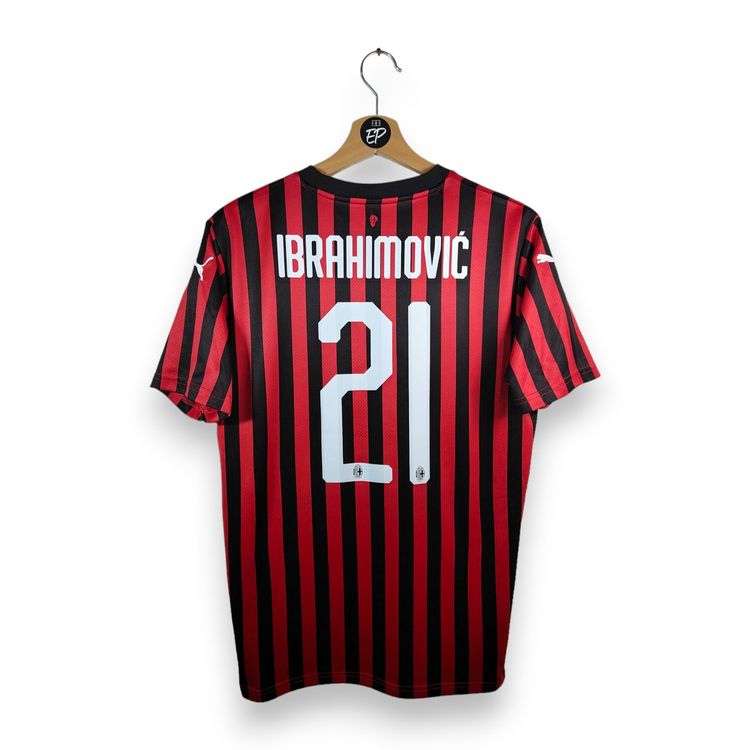 Maillot AC Milan Ibrahimovic Taille M - Occasion - Officiellement Licencié