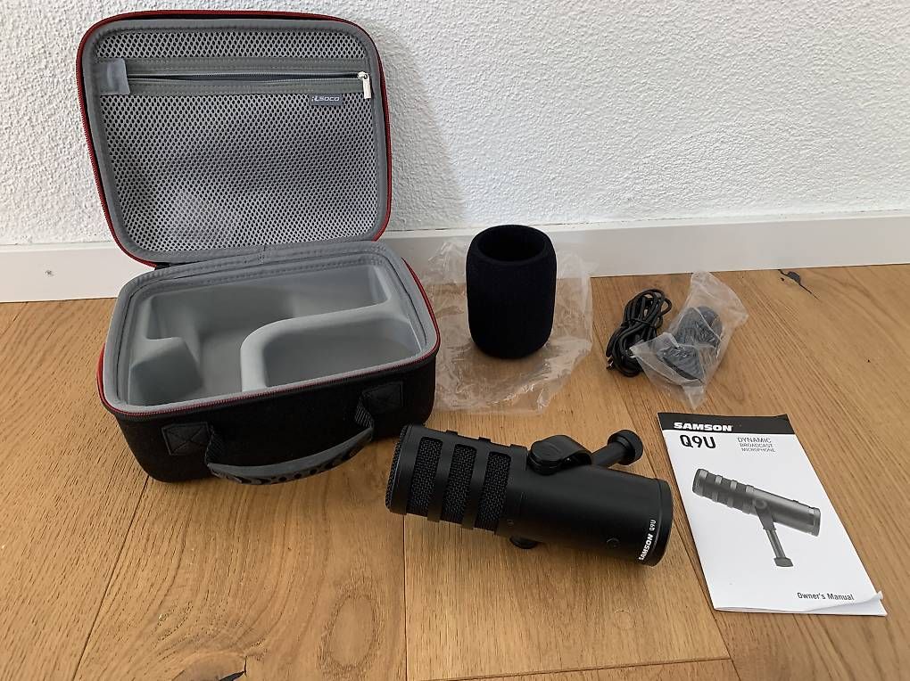 Microfoni: Samson Q9U USB Broadcast Mikrophone im Case Neu – Usato da Maienfeld venduto da gmundner