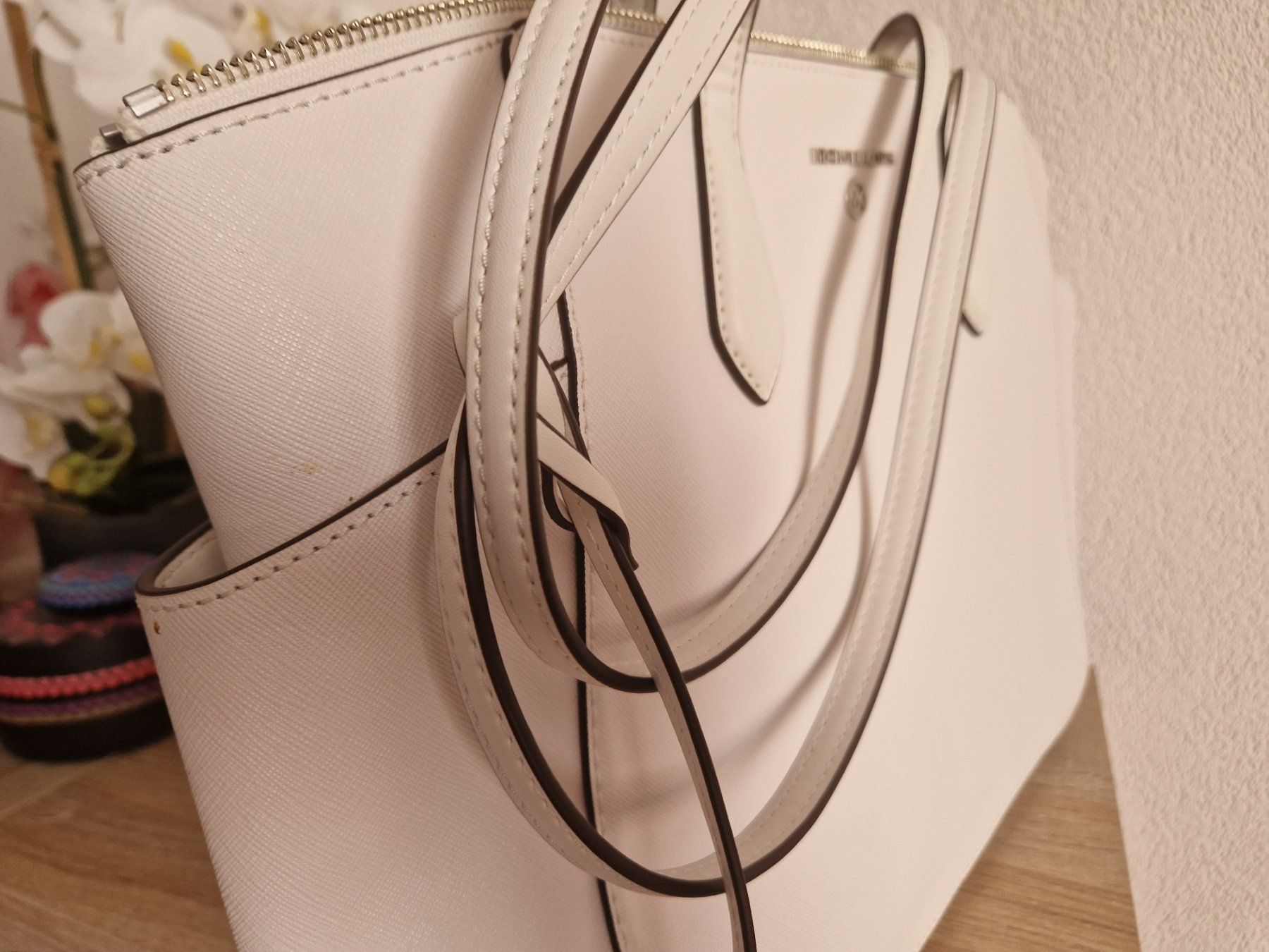 Michael Kors Borse da donna: Sac Michael Kors blanc authentique neuf – Usato da Missy venduto da valentine17 1